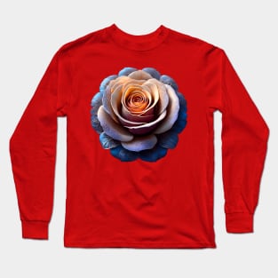 3D Rose Long Sleeve T-Shirt